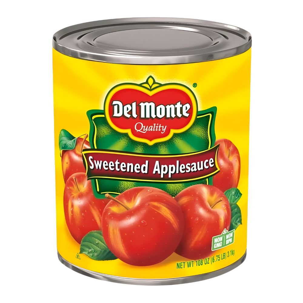 Wholesale Delmonte Sweetened Applesauce | 108 oz #10 can- Bulk