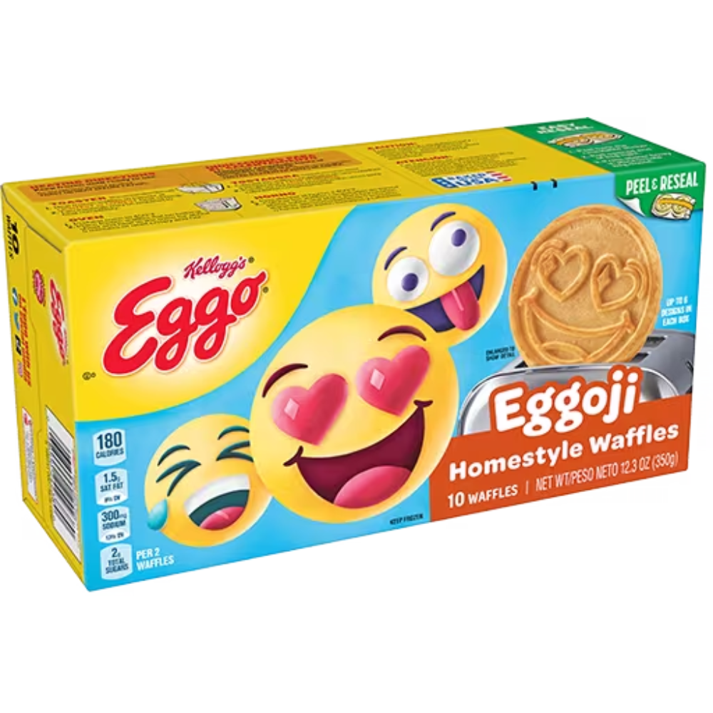 Wholesale Eggo Case Eggoji Whole Grain Waffles- Bulk