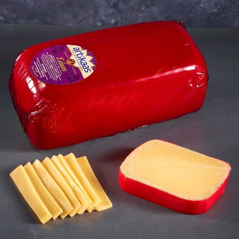Wholesale European Dairy Importers Edam Cheese Loaf (6 LB) for Wholesale Foodservice Suppliers- Bulk