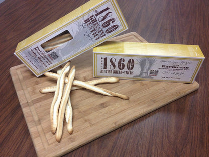 Wholesale Grissini Rubata Parmesan Breadstick- Bulk