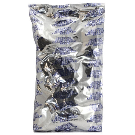 Wholesale Fresh Gourmet Case Homestyle Deli Garlic Croutons- Bulk