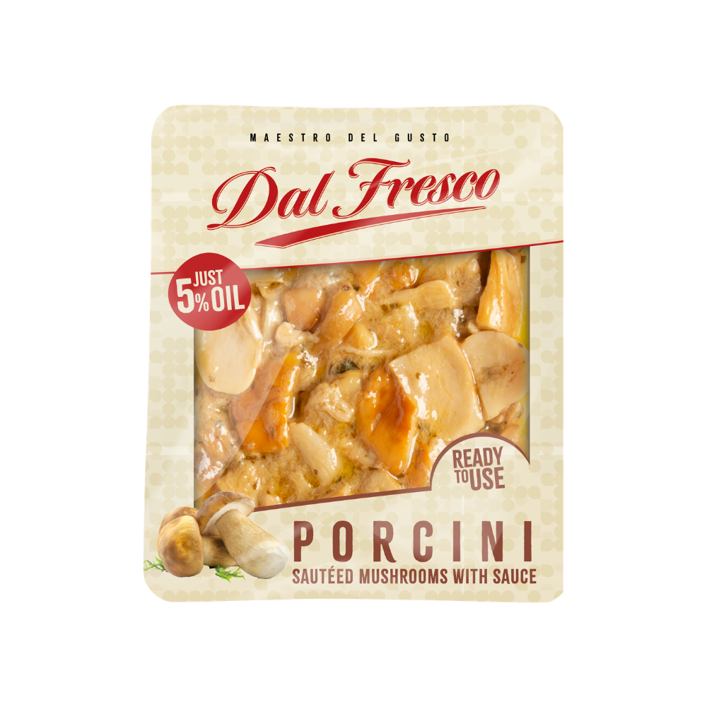 Wholesale Dal Fresco Each Sauteed Porcini Mushrooms In Sunflower Oil- Bulk