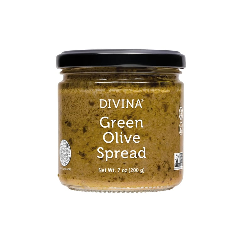 Wholesale Divina Green Olive Spread- Bulk