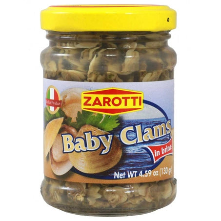Wholesale Zarotti Baby Clams In Brine | 4.59 oz- Bulk