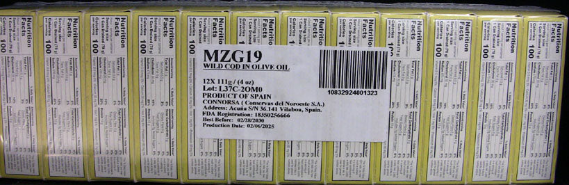 Wholesale Matiz Msc Cod In Olive Oil - P- Bulk