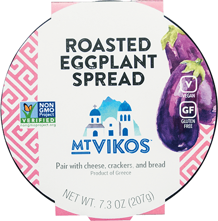 Wholesale Mt Vikos Meza Roasted Eggplant Sprd- Bulk