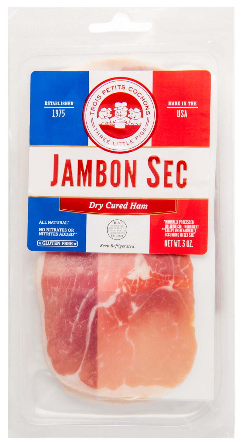 Wholesale Les Trois Prosciutto All Natural- Bulk