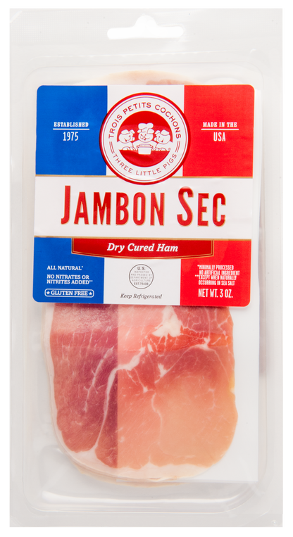 Wholesale Les Trois Prosciutto All Natural- Bulk