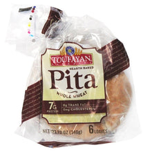 Wholesale Toufayan Case 6 Inch Whole Wheat Pita Bread- Bulk
