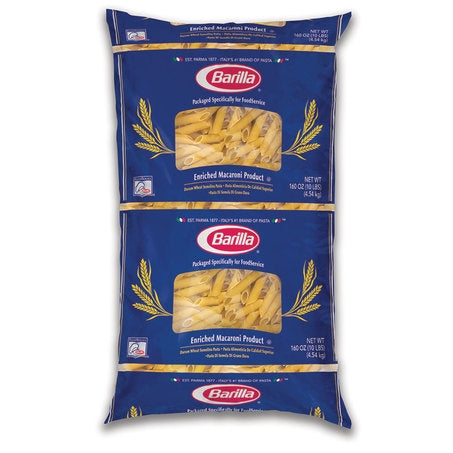 Wholesale Barilla Case Bulk Pennoni Rigati Pasta- Bulk