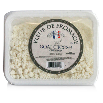 Wholesale Fleur Fromage Each Crumbled Goat Cheese- Bulk