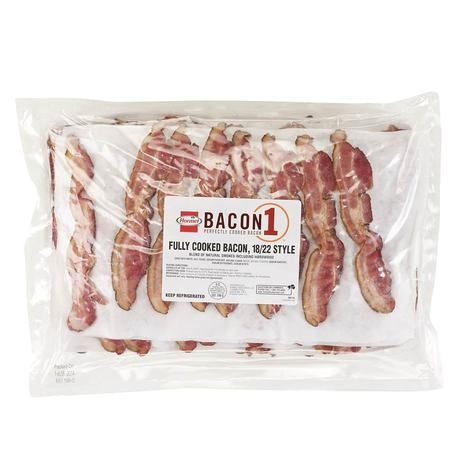 Wholesale Hormel Case Precooked Bacon 18-22- Bulk