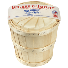 Wholesale Isigny Beurre AOP Salted French Butter Basket (Motte) - 11 lb Bulk Case | As Seen in Viral Push Present News- Bulk
