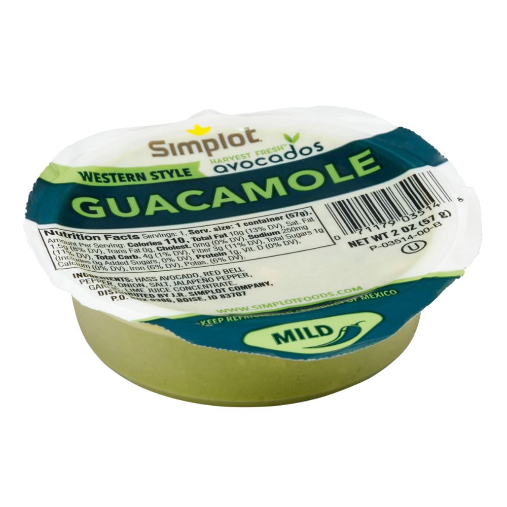 Wholesale Harvest Fresh * 2Oz Western Guacamole Cup | 2 oz cup- Bulk