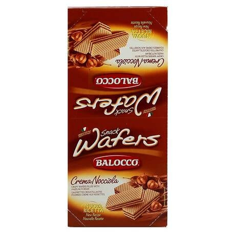 Wholesale Balocco Case Nut Snack Wafer Cookie- Bulk