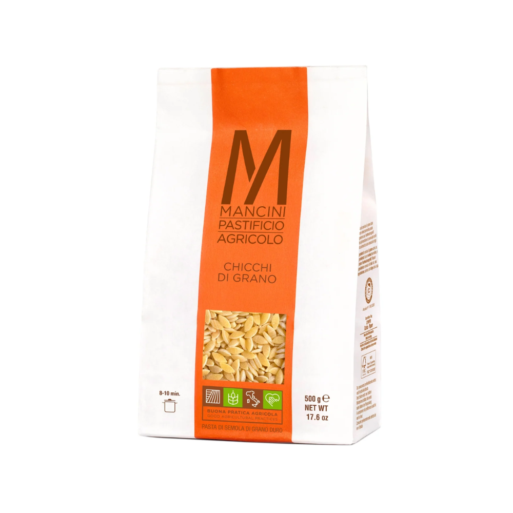 Wholesale Mancini Case Chicchi Di Grano Pasta- Bulk