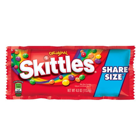 Wholesale Skittles Each Skittles Original Share Size- Bulk