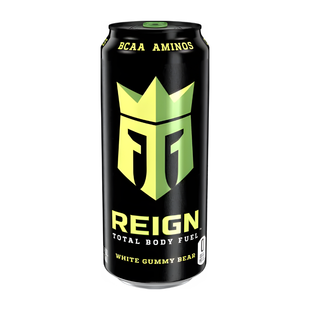 Wholesale Reign Case White Gummy Bear Energy Drink- Bulk