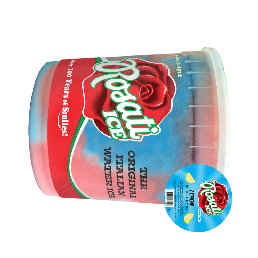 Wholesale Rosati Lemon Italian Ice | 2.5 gal- Bulk