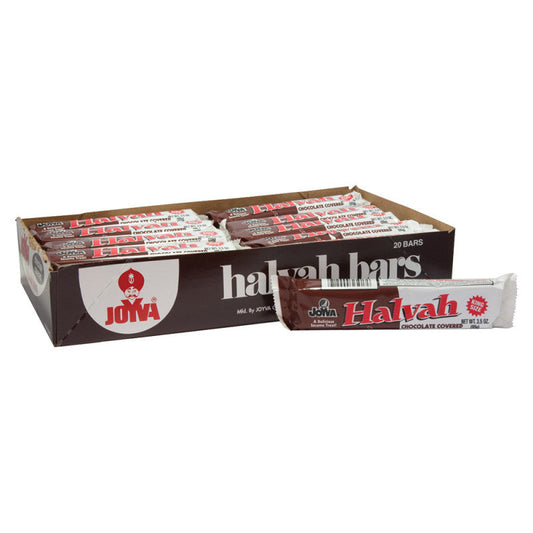 Wholesale Joyva Chocolate Halvah 3.5 Oz Bar- Bulk