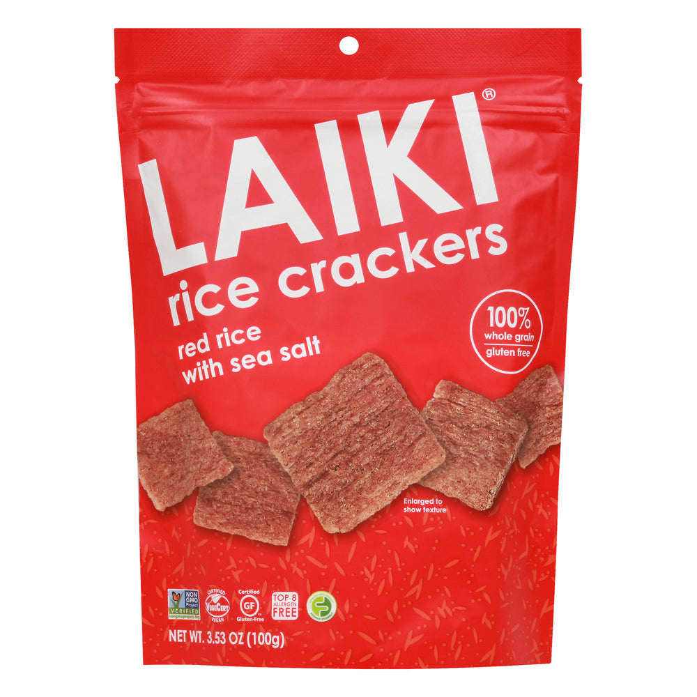 Wholesale Laiki Red Rice Crackers- Bulk