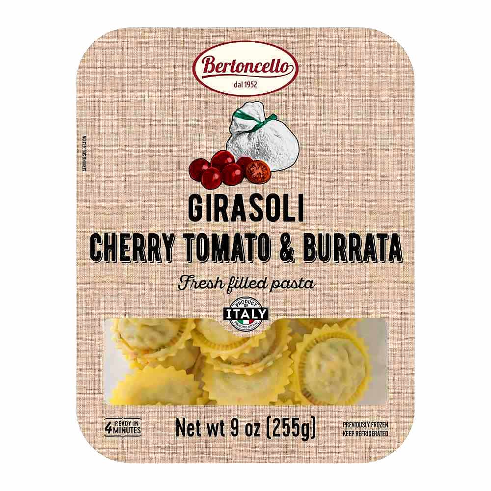 Wholesale Bertoncello Cherry Tomato & Burrata Girasoli 255 g- Bulk