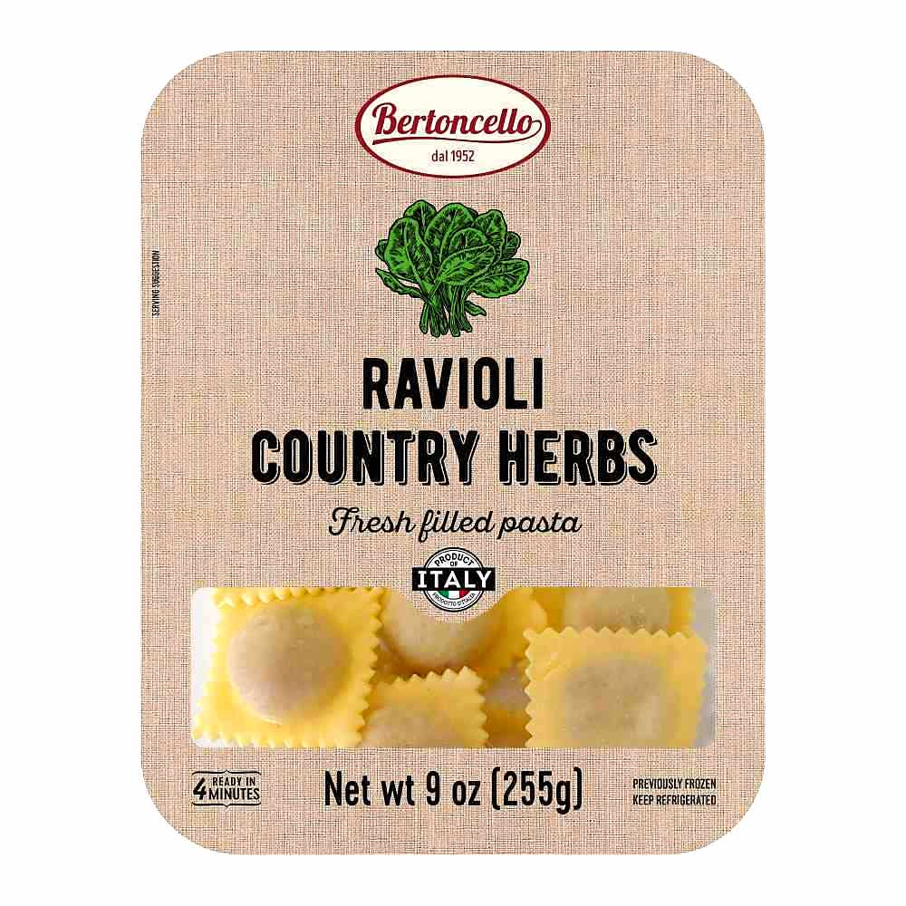 Wholesale Bertoncello Ravioli Country Herbs 255 g- Bulk