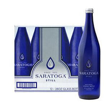 Wholesale Saratoga Water Still Blue Glass- Bulk