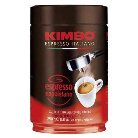 Wholesale Kimbo Ground Napoletano Espresso Tin | 8.8 oz- Bulk