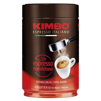 Wholesale Kimbo Ground Napoletano Espresso Tin | 8.8 oz- Bulk
