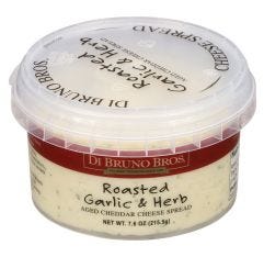 Wholesale Di Bruno Roasted Garlic & Herb Spread All Natural 7.6 Oz- Bulk