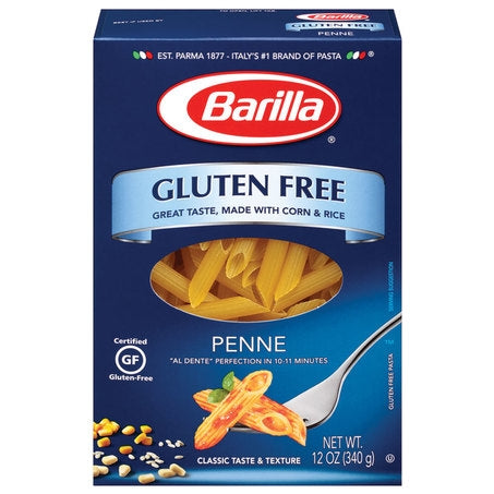 Wholesale Barilla Each Gluten Free Penne Pasta- Bulk