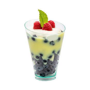 Wholesale Restaurantware Cup Plst 8 Z Dssrt Grn Incl- Bulk