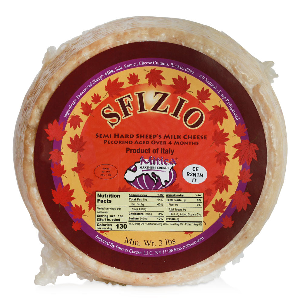 Wholesale Sfizio Each Aged Pecorino Crotonese Calabrialleva- Bulk