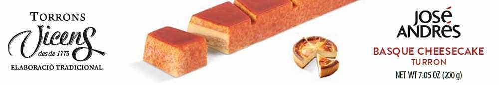 Wholesale José Andrés Basque Cheesecake Torrón 7.05 Oz- Bulk