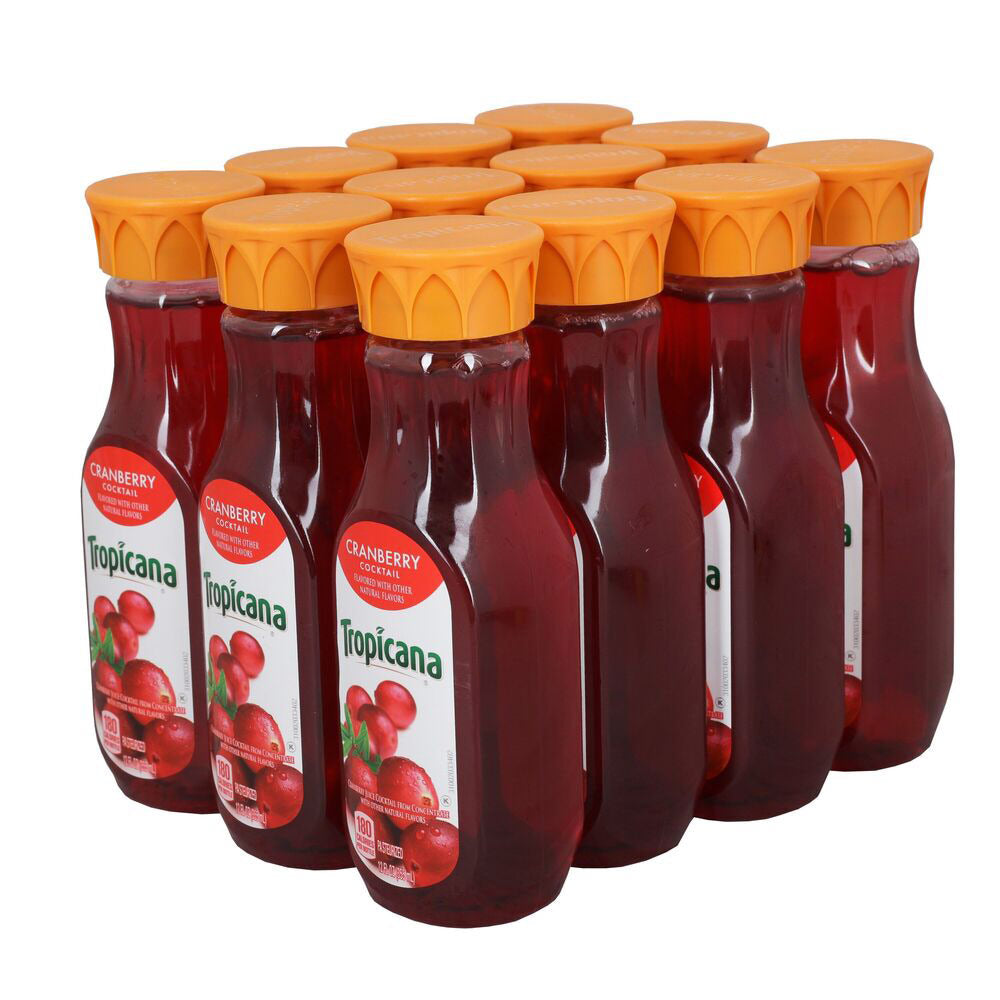 Wholesale Tropicana Case Cranberry Cocktail Pure Premium 12Oz- Bulk