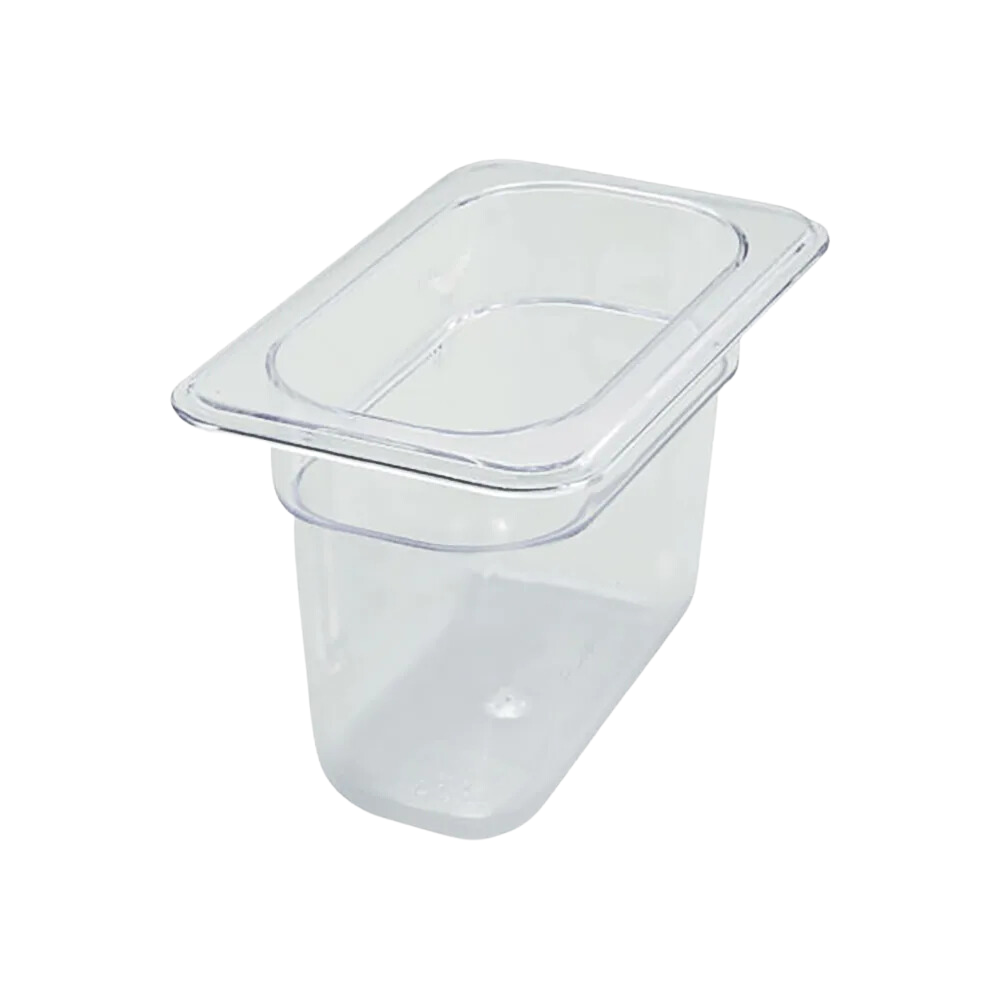 Wholesale Winco Case Clear Poly Food Pan 1/9 6In Deep- Bulk