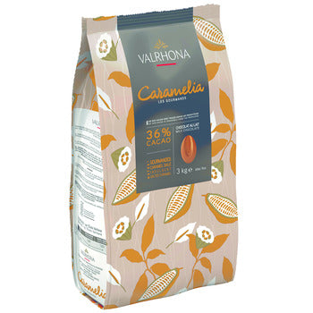 Wholesale Valrhona 36% Caramelia Caramelized Milk Chocolate 6.6lb- Bulk