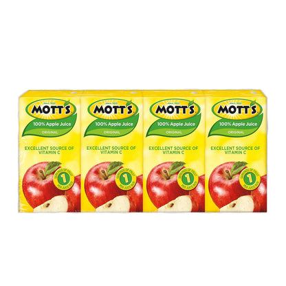 Wholesale Mott'S Case Mini Apple Juice Brick Pack 4.23Oz- Bulk