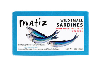 Wholesale Matiz Sardinillas With Piquillo 3Oz- Bulk