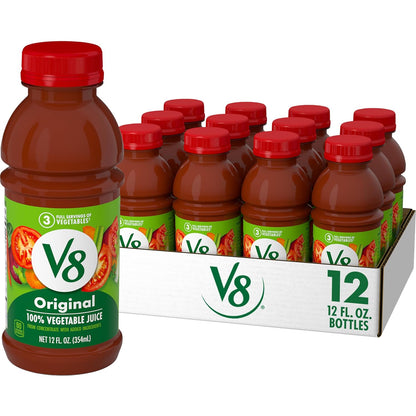 Wholesale V8 Case V-8 Vegetable Juice 12Oz- Bulk