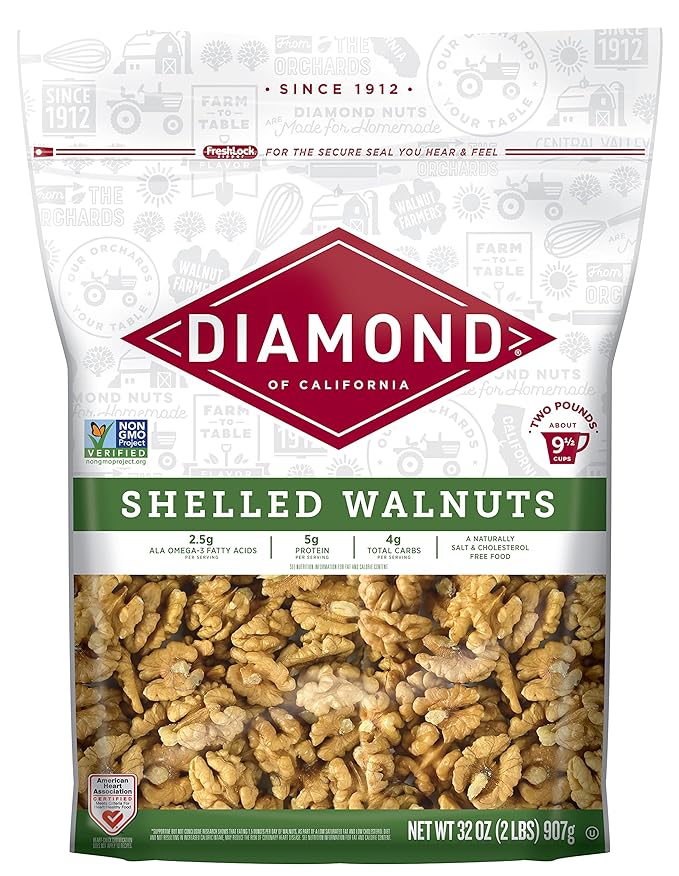 Wholesale Bazzini Nuts Mammoth Pecan Halves 3lb- Bulk