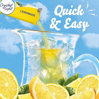 Wholesale Crystal Light Case Sugar Free Lemonade Mix- Bulk