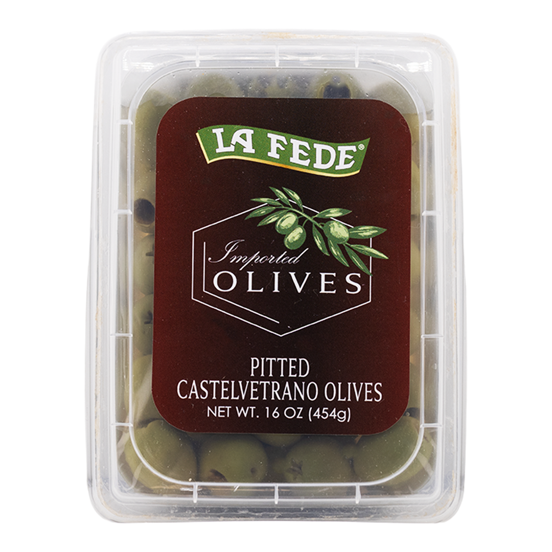 Wholesale La Fede Case Pitted Green Castelvetrano Olives- Bulk