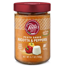 Wholesale Polli Ricotta & Pepper Pesto Sauce | 6.7 oz (190gr)- Bulk