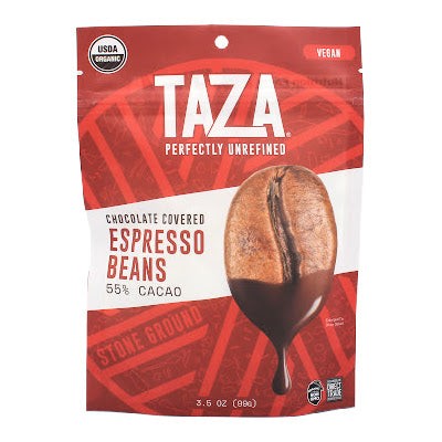 Wholesale Taza Dark Choc Covered Espresso Bea- Bulk