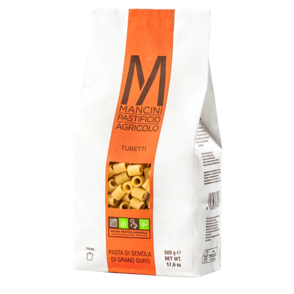 Wholesale Mancini Case Tubetti Pasta- Bulk