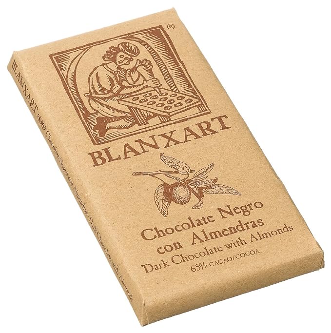 Wholesale Blanxart Choc Bars Dark Almond 1.7 oz- Bulk
