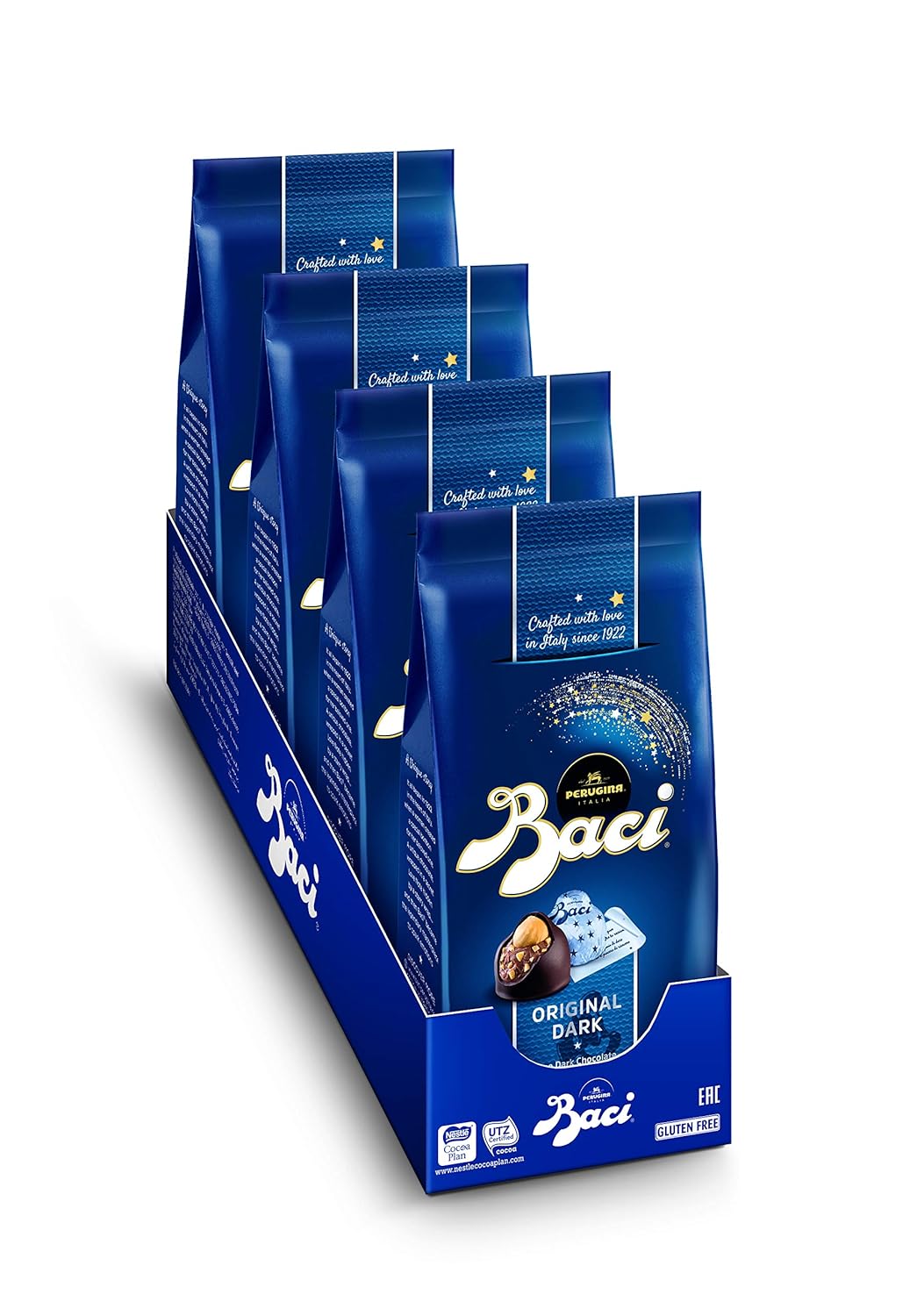 Wholesale Perugina Case Dark Chocolate Baci Bag- Bulk
