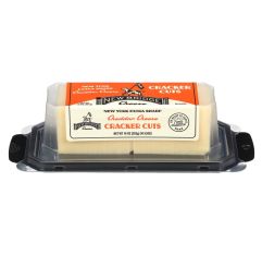 Wholesale New Bridge Extra Sharp White Cheddar Cracker Cuts Sliced 10 Oz- Bulk